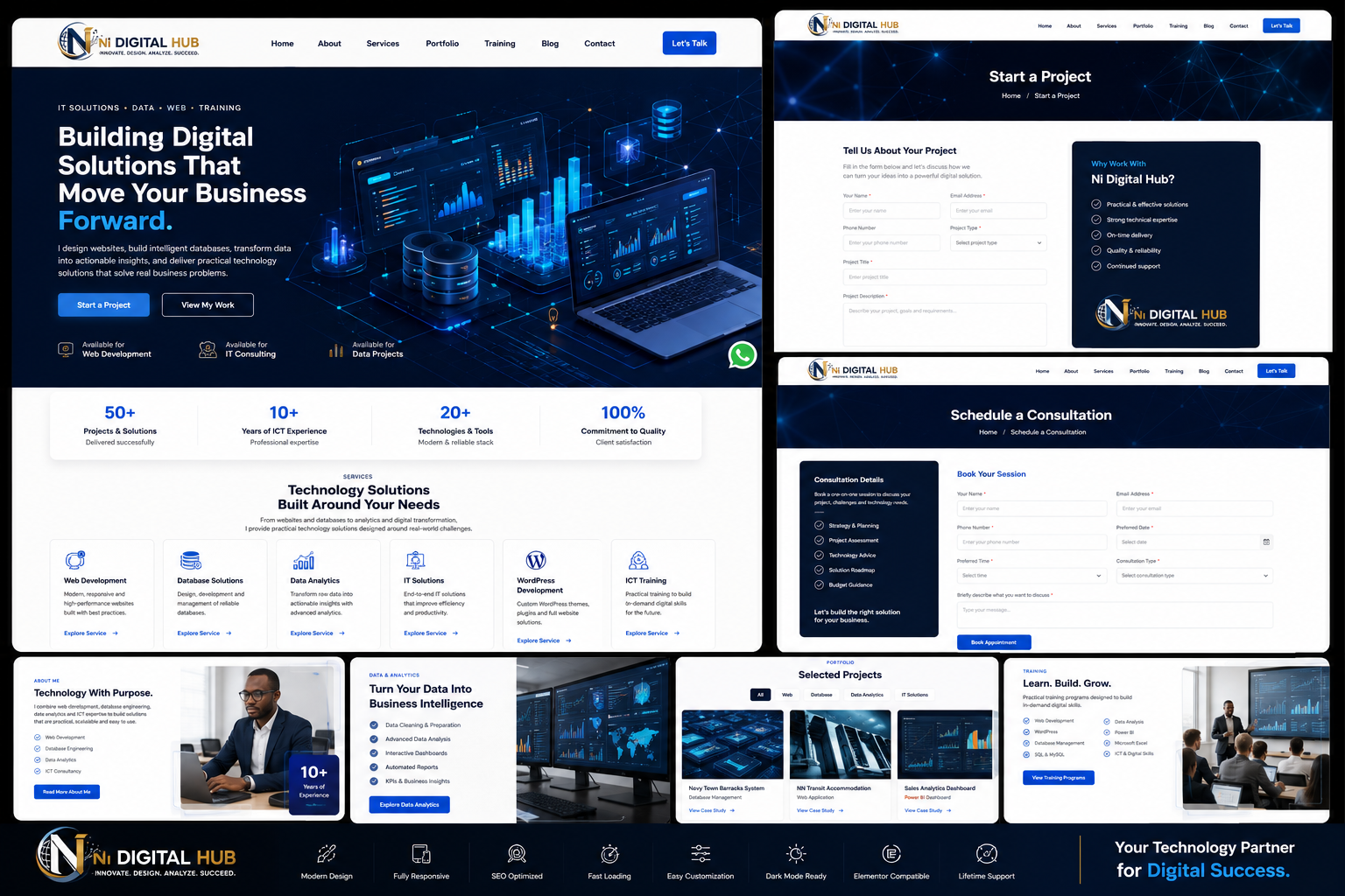 NTechs technology and analytics interface