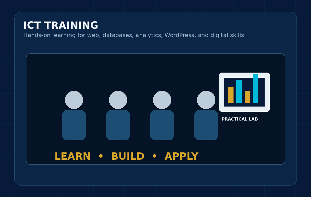 ICT Training technology visual